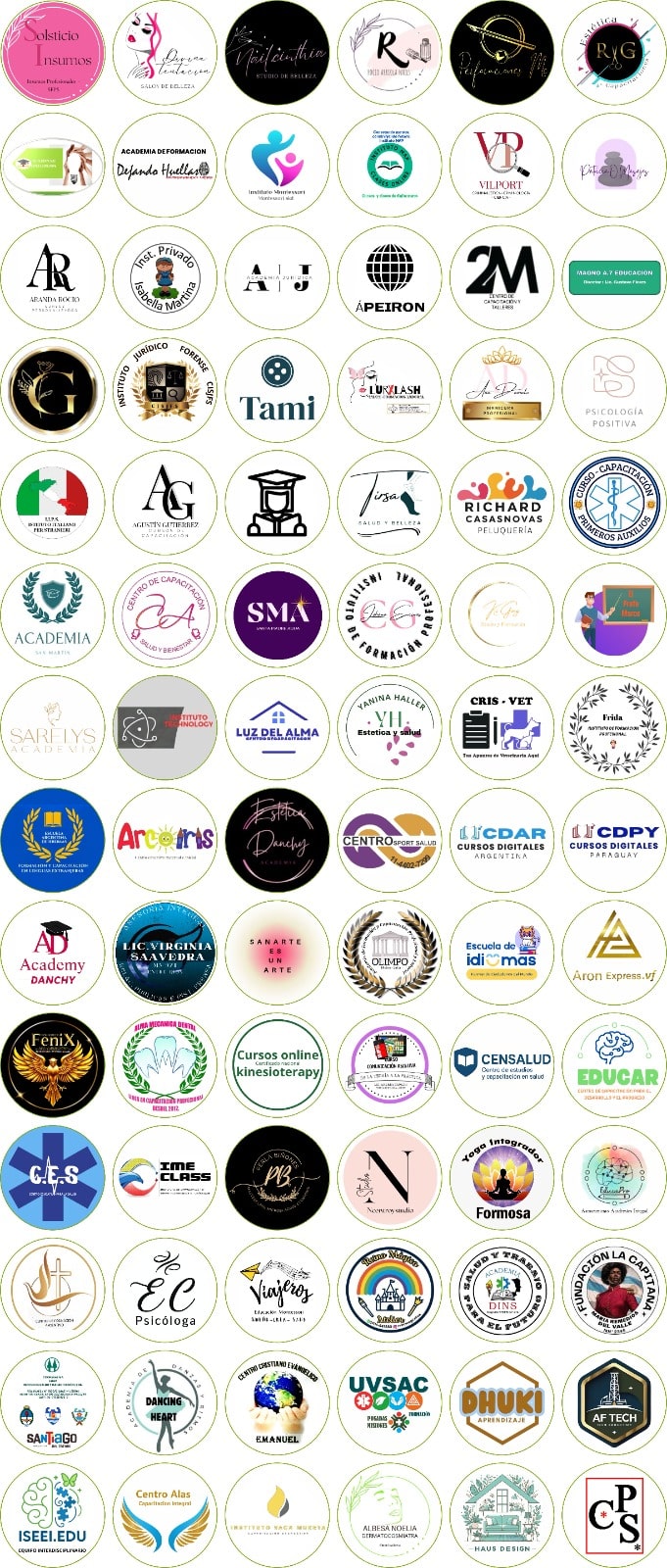 Centros asociados al Instituto Ferrer