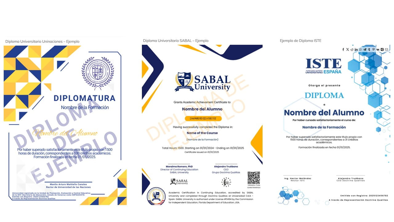 Ejemplo Diplomas Universitarios