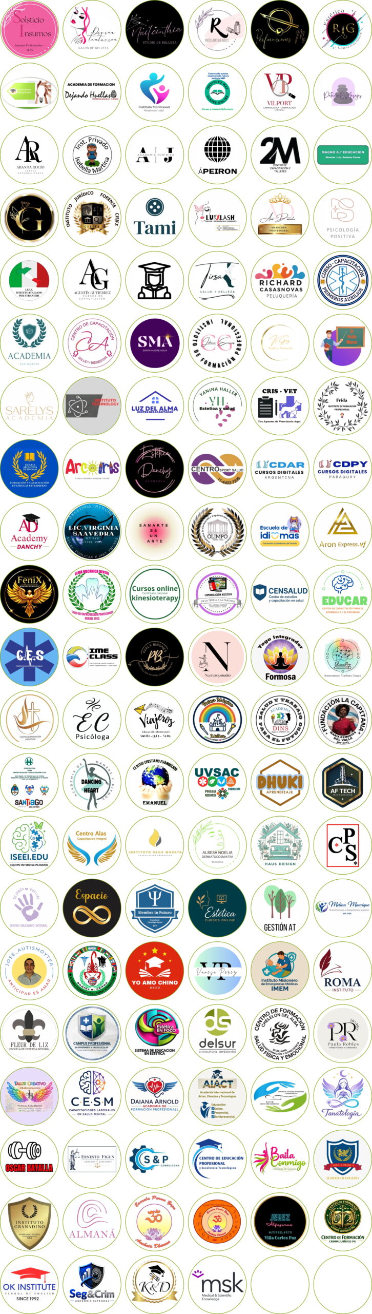 Centros asociados al Instituto Ferrer